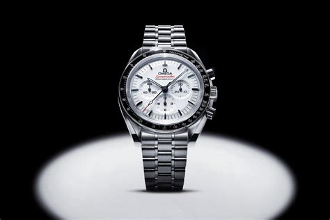 omega moonwatch white dial